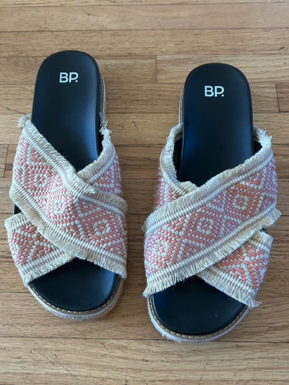 BP woven slide sandals from Nordstrom